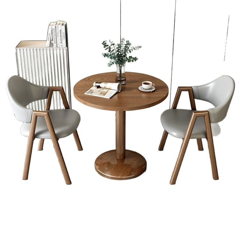 Designer table with marble top and stable metal base Bowlift