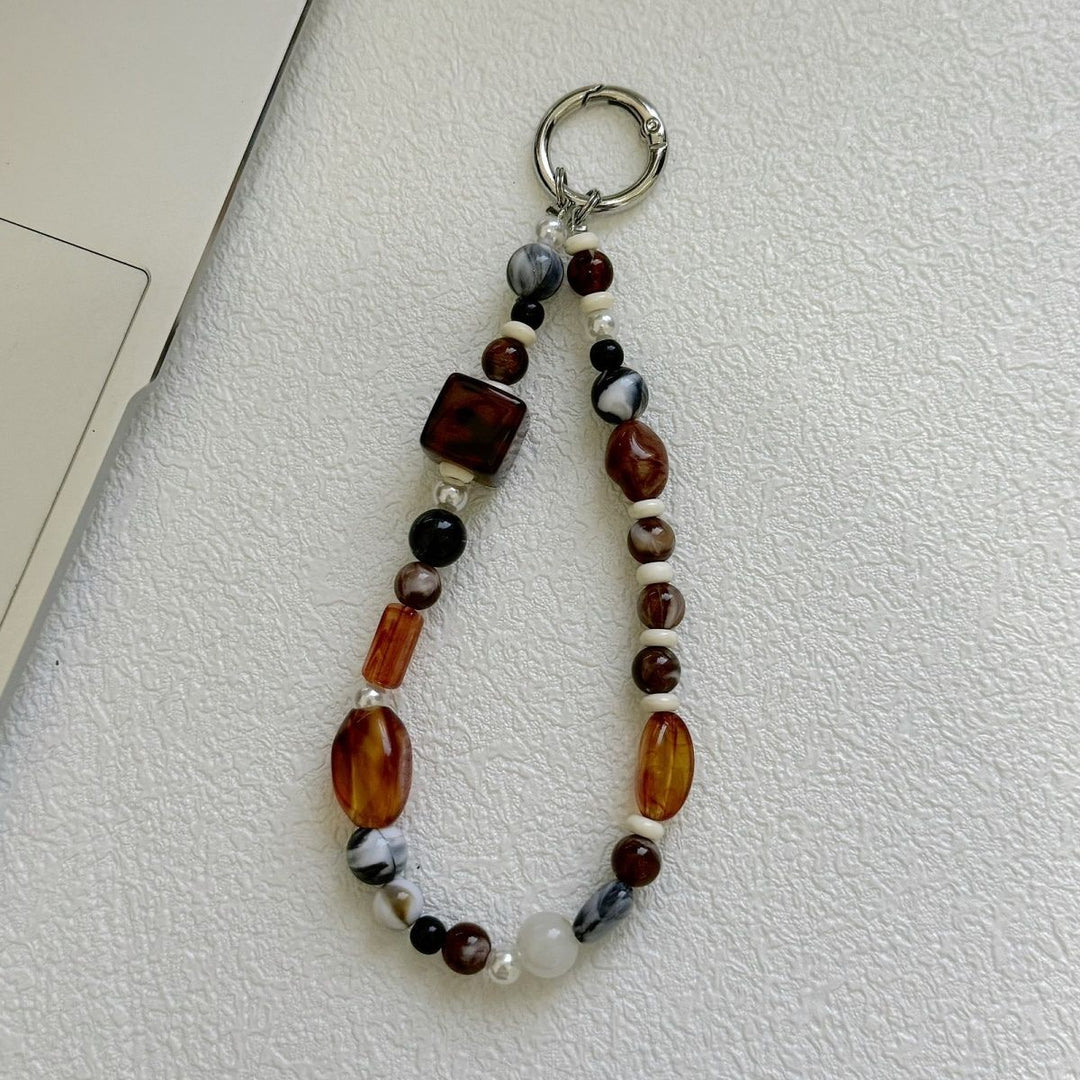 Beaded Charm Keyring Bowlift