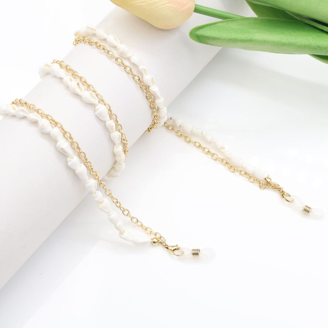 Pearl Accented Eyewear Chain Bowlift