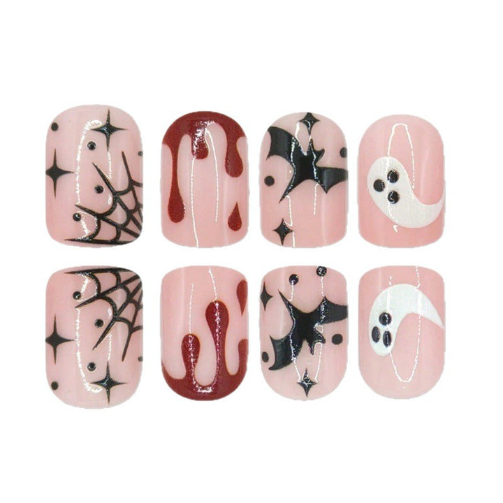 Artistic Halloween-Themed Nail Art Bowlift