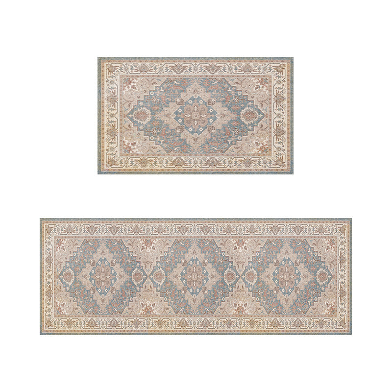 Vintage-Patterned Area Rug Set Bowlift