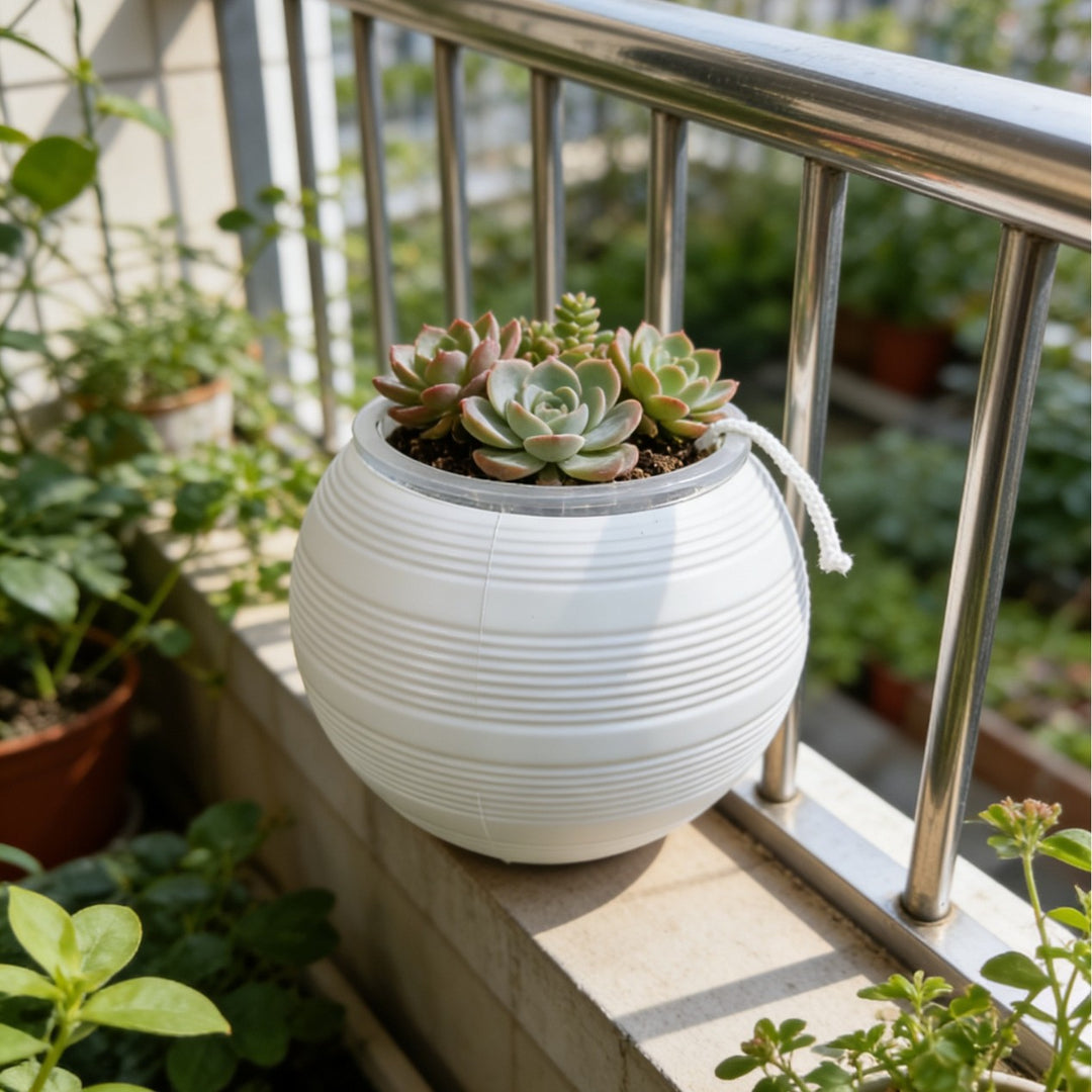 Decorative Round Planter Bowlift