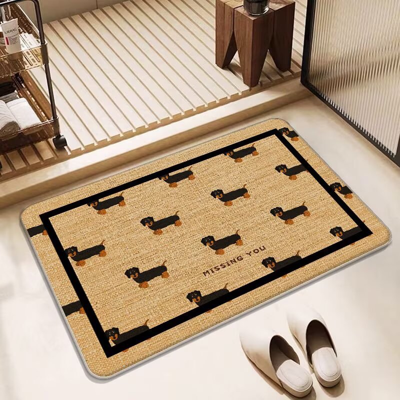 Butterfly-Inspired Decorative Bath Mat Bowlift