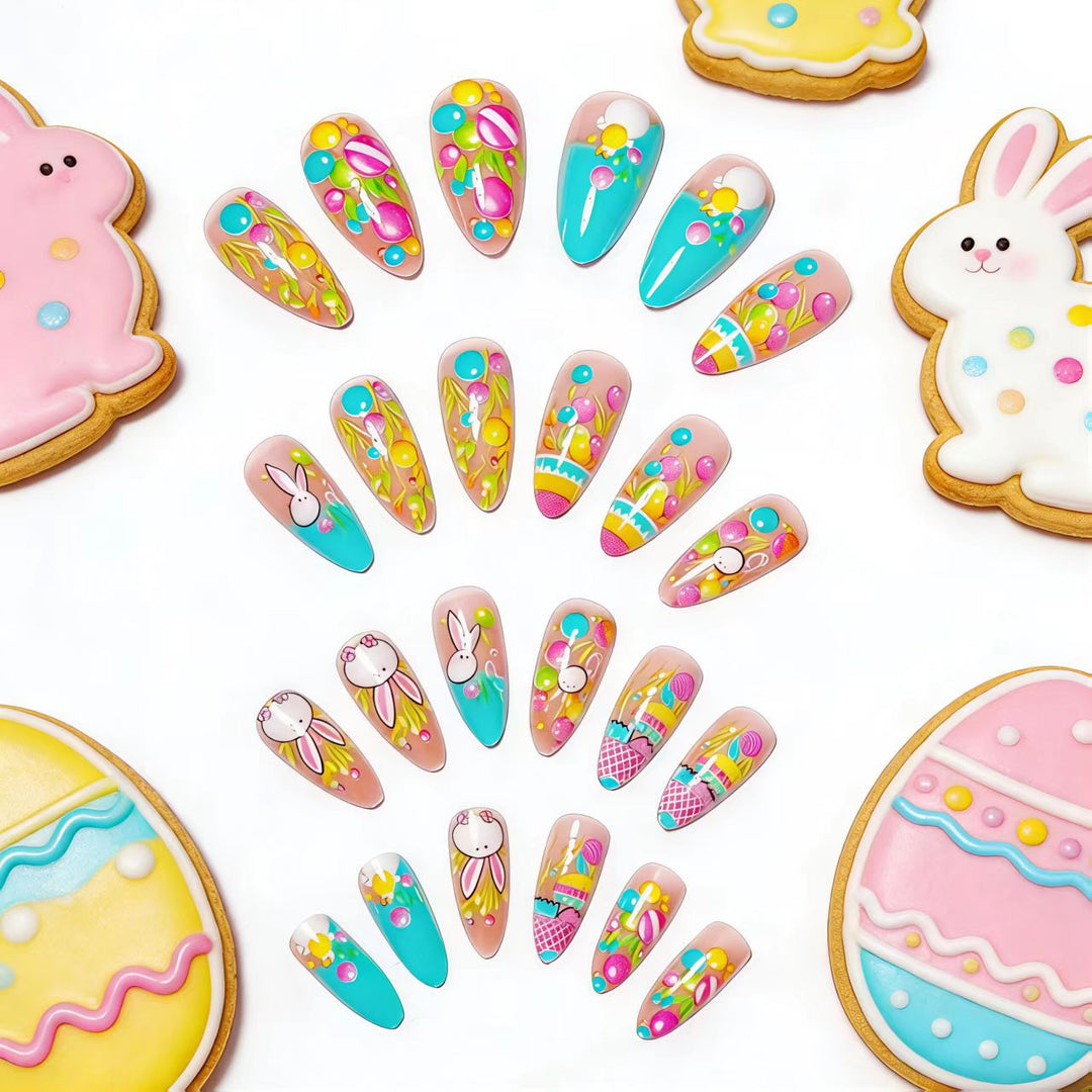 Creative Easter-Themed Nail Art Bowlift