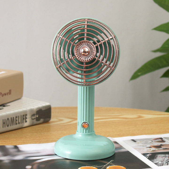 Ladies Portable Table Fan with Flexible Tilt Mechanism Bowlift
