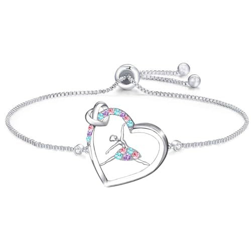 Heart-Shaped Adjustable Charm Bracelet Bowlift