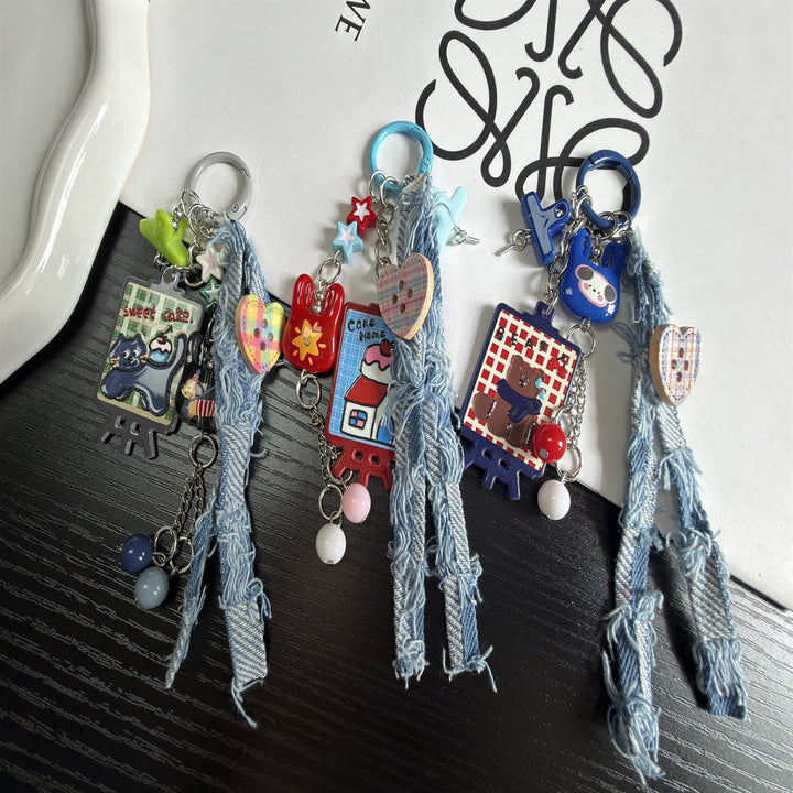 Cute Character-Themed Keychain Bowlift