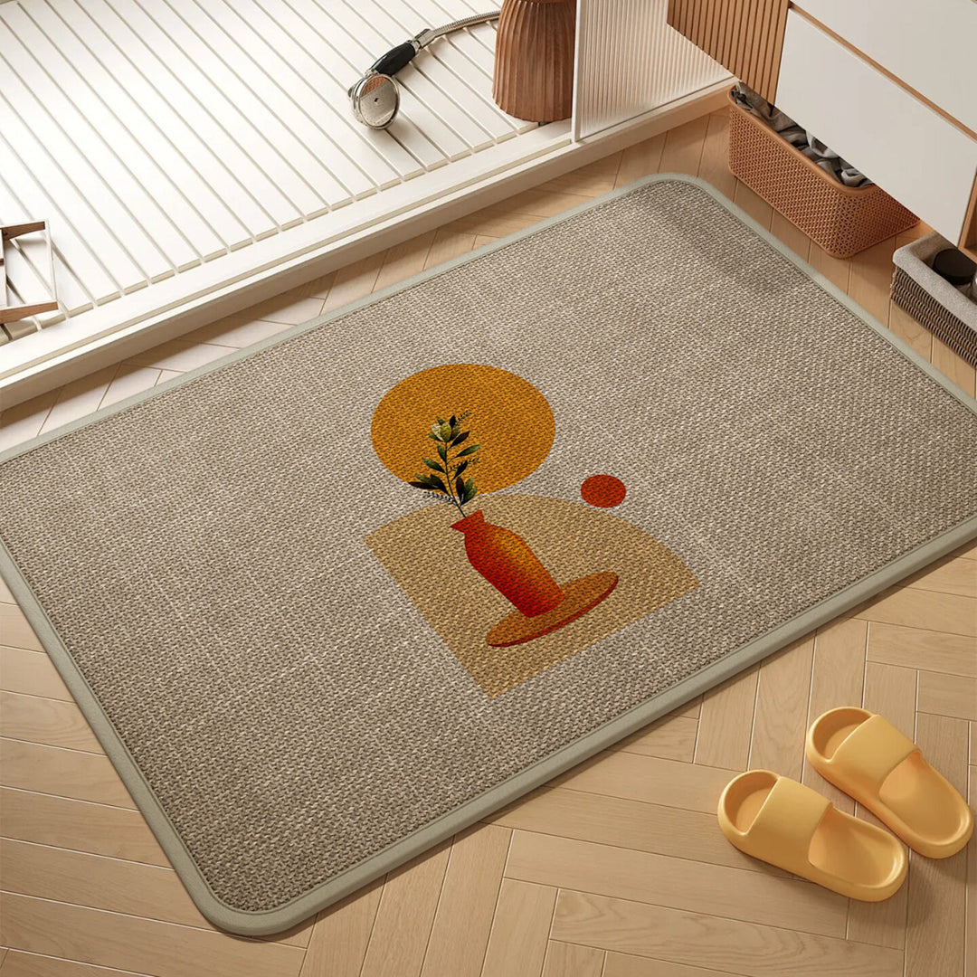 Decorative Floral Comfort Mat