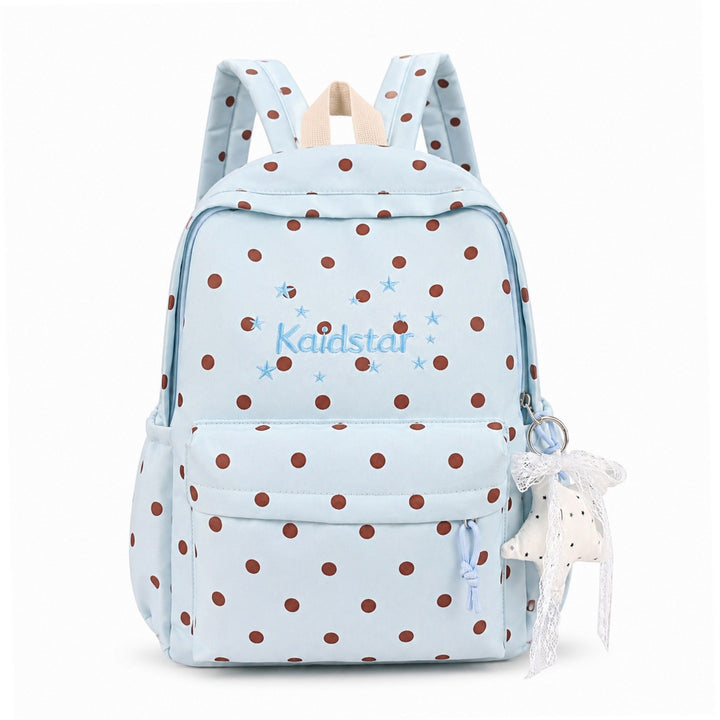 Cute Polka Dot Patterned Backpack Bowlift