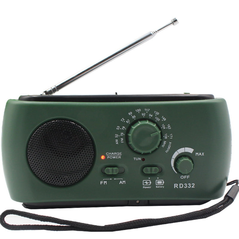 BowLift | Portable Emergency Radio with AM/FM/NOAA, USB Charger, LED Flashlight, Waterproof for Camping and Outdoor Activities