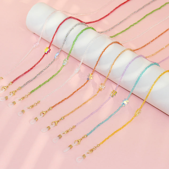 Beaded Eyewear Chain Bowlift