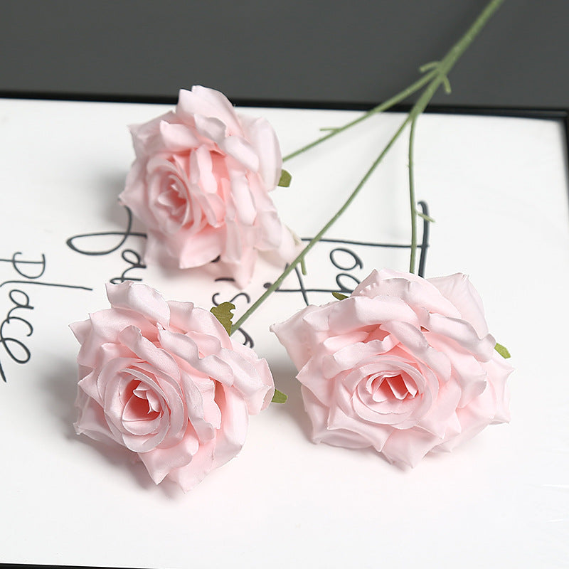 Decorative Faux Rose Stems for Home Decor