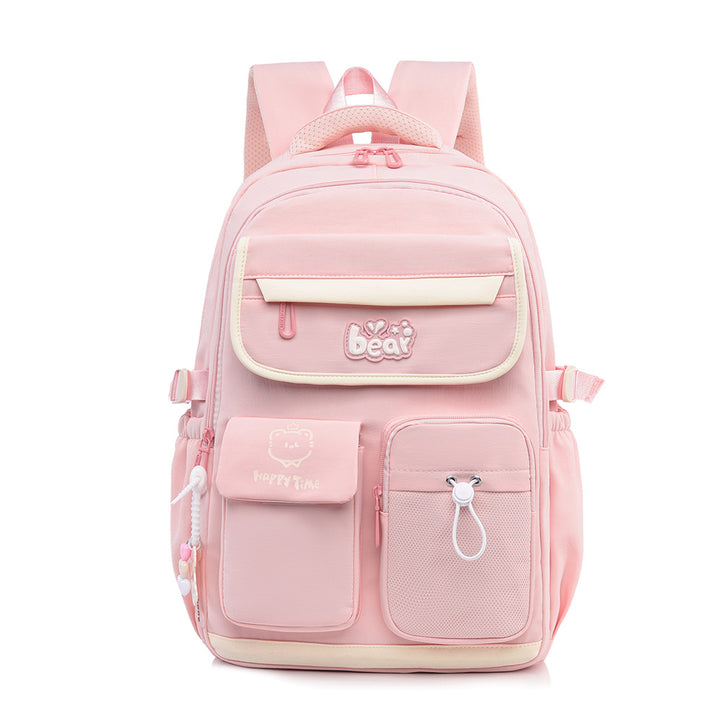 Playful Character-Themed Backpack Bowlift