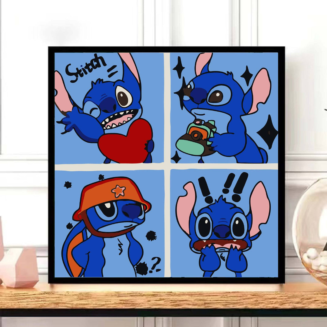 Cartoon Character Canvas Art Print Bowlift