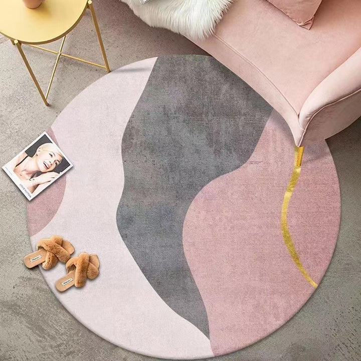 Abstract Modern Area Rug Bowlift
