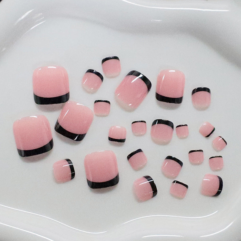 French Tip Nail Art Set Bowlift