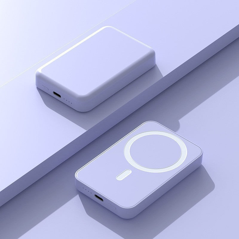 Portable induction power bank with integrated cable management Bowlift