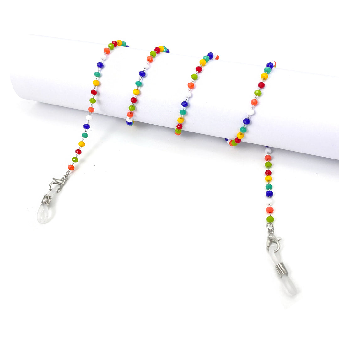 Colorful Beaded Eyewear Chain Bowlift