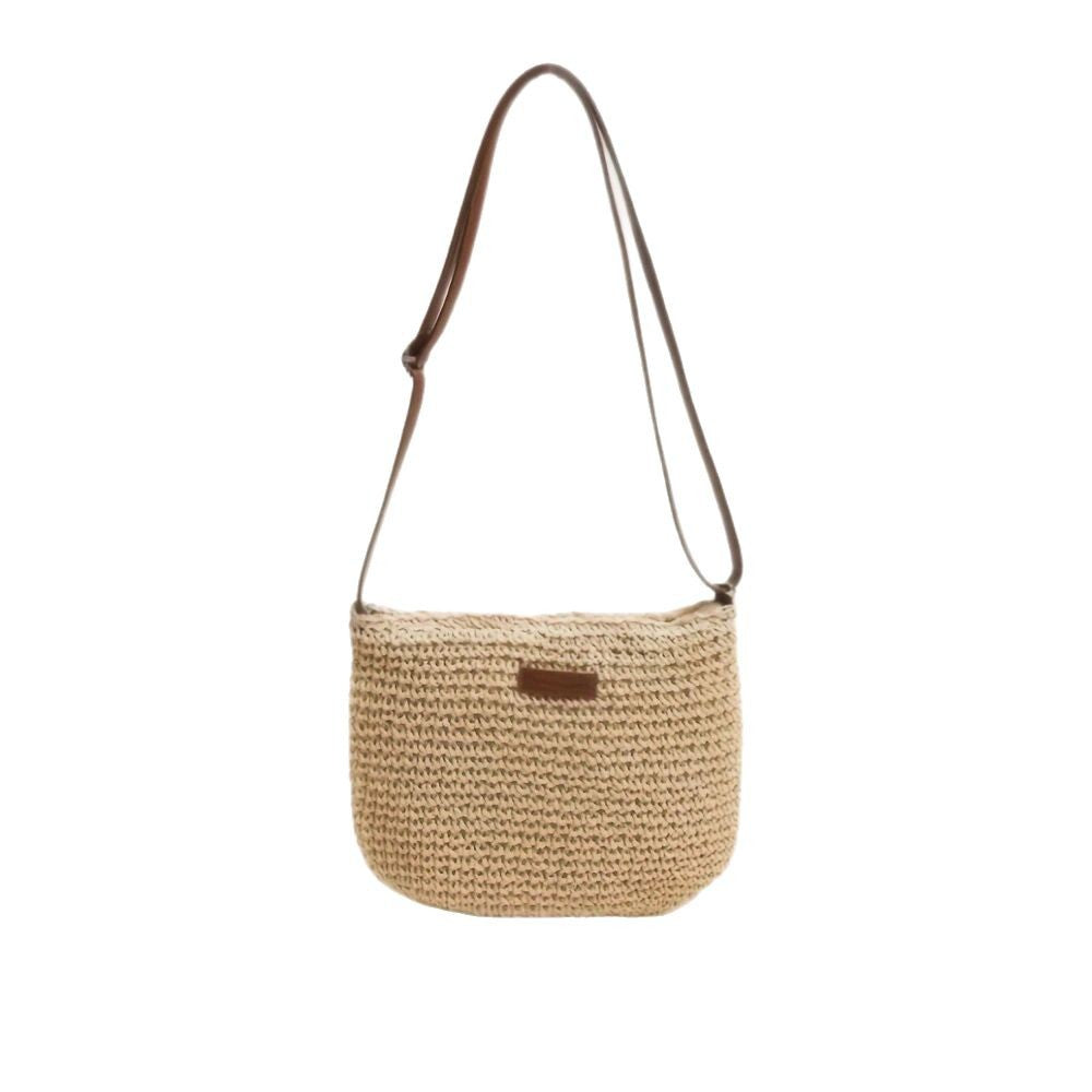 Handbag Made of High-Quality Macrame with Padded Shoulder Strap Bowlift