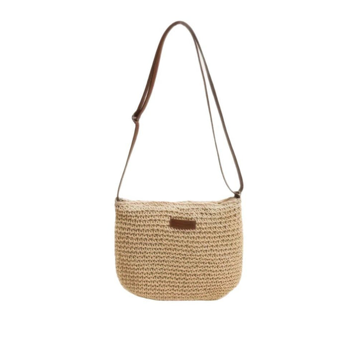 Handbag Made of High-Quality Macrame with Padded Shoulder Strap Bowlift