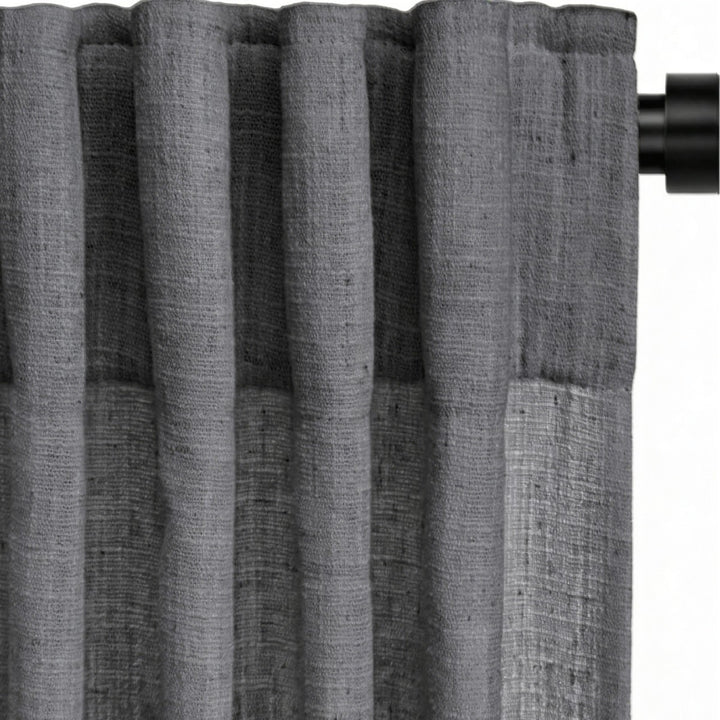 Sheer Linen Window Curtains Bowlift