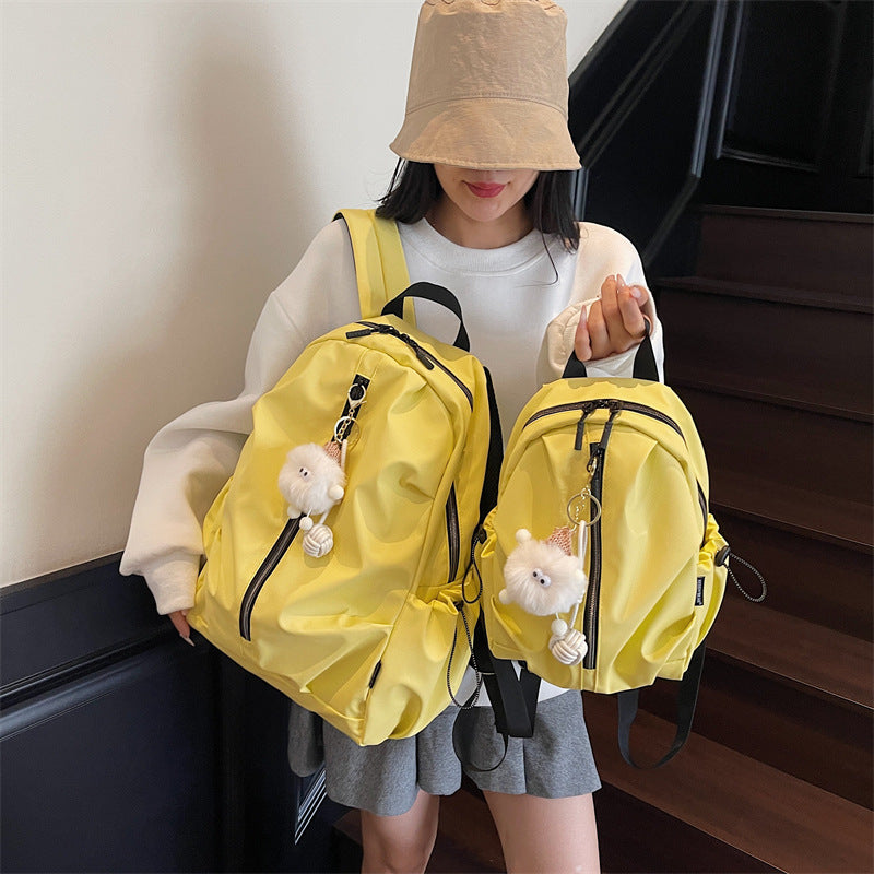 Multifunctional leisure backpack with practical viewing compartment Bowlift