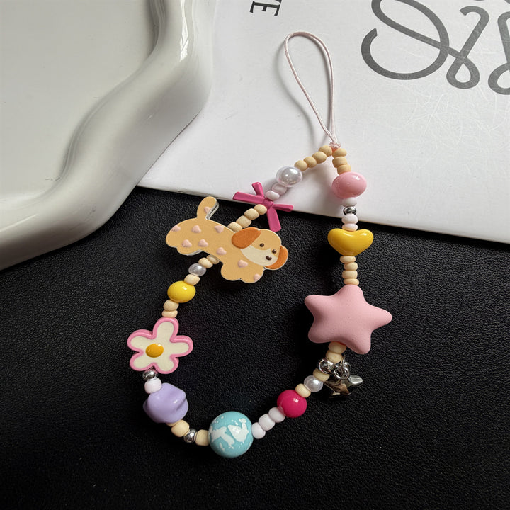 Cute Elephant-Themed Phone Strap Bowlift