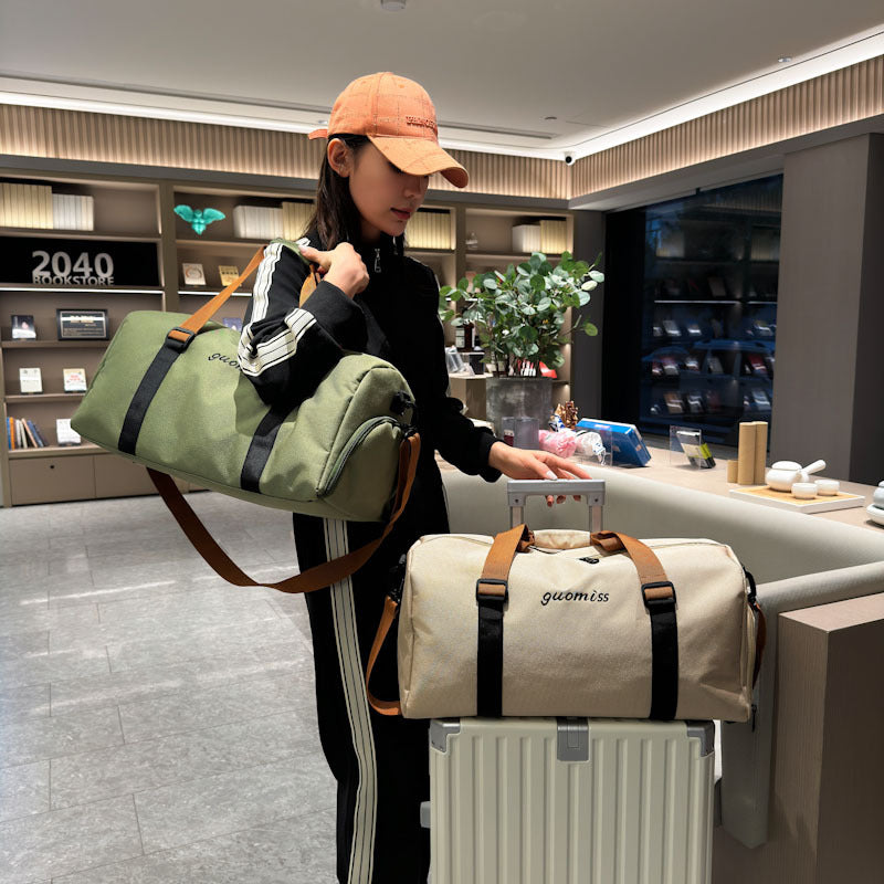 Versatile Travel Duffel Bag with Multiple Pockets Bowlift
