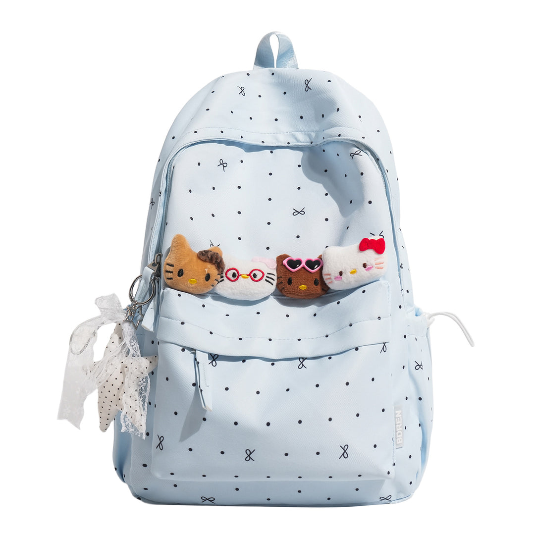 Cute Plush Character Backpack Bowlift
