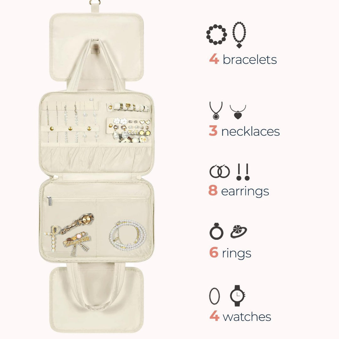 Elegant Cosmetic Organizer Bag Bowlift