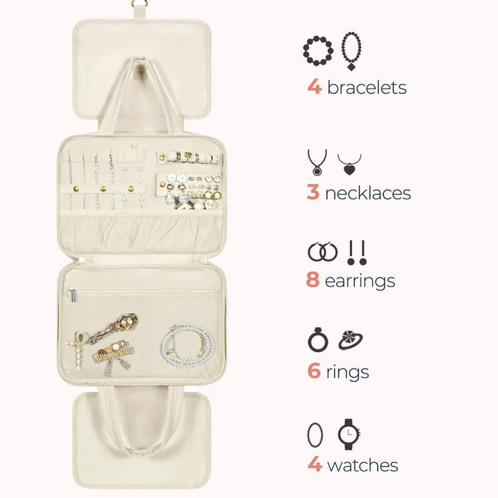Elegant Cosmetic Organizer Bag Bowlift
