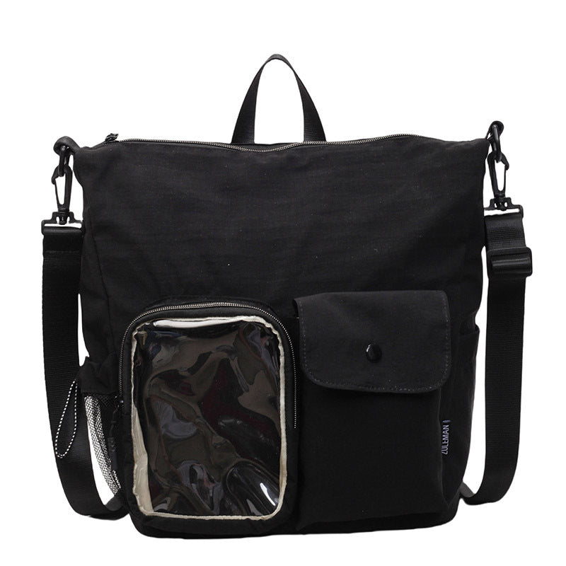 Multi-Pocket Utility Shoulder Bag Bowlift