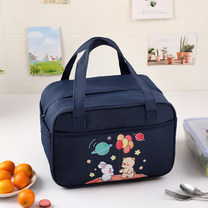 Insulated Kids' Lunch Bag with Cute Bear Design Bowlift