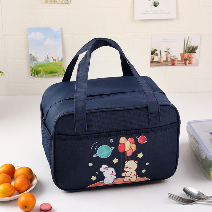 Insulated Kids' Lunch Bag with Cute Bear Design Bowlift