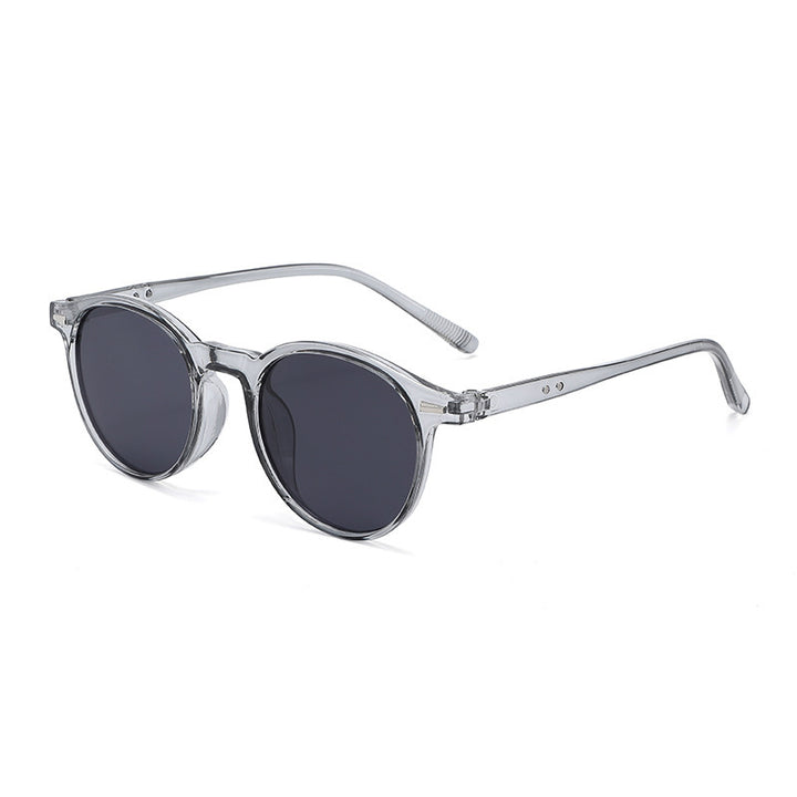Stylish Round Frame Sunglasses Bowlift