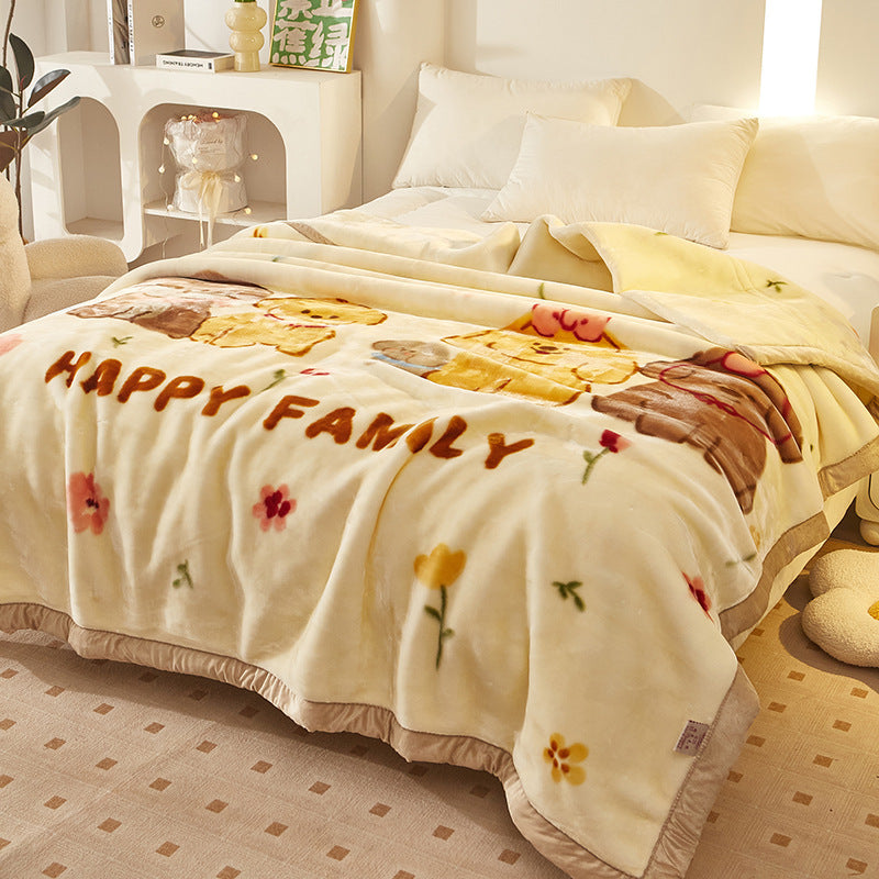 Soft Plush Blanket Bowlift