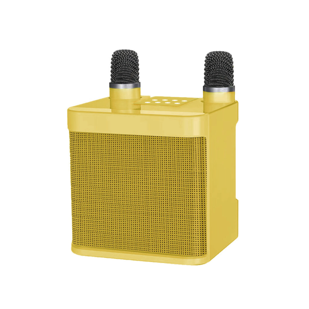 Wireless Karaoke Speaker System with Dual Microphones Bowlift