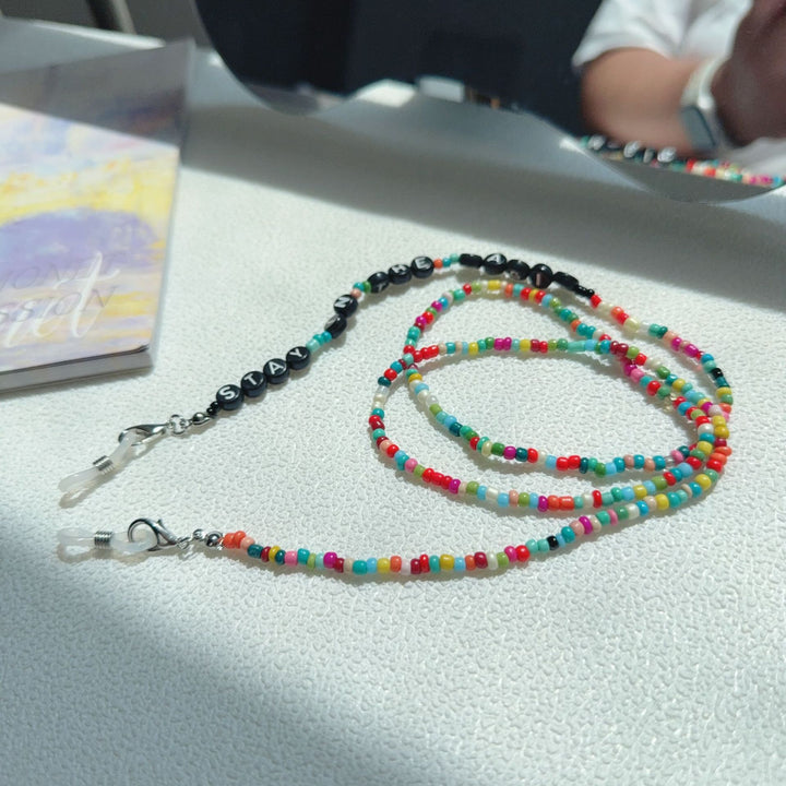 Beaded Eyewear Neck Chain Bowlift