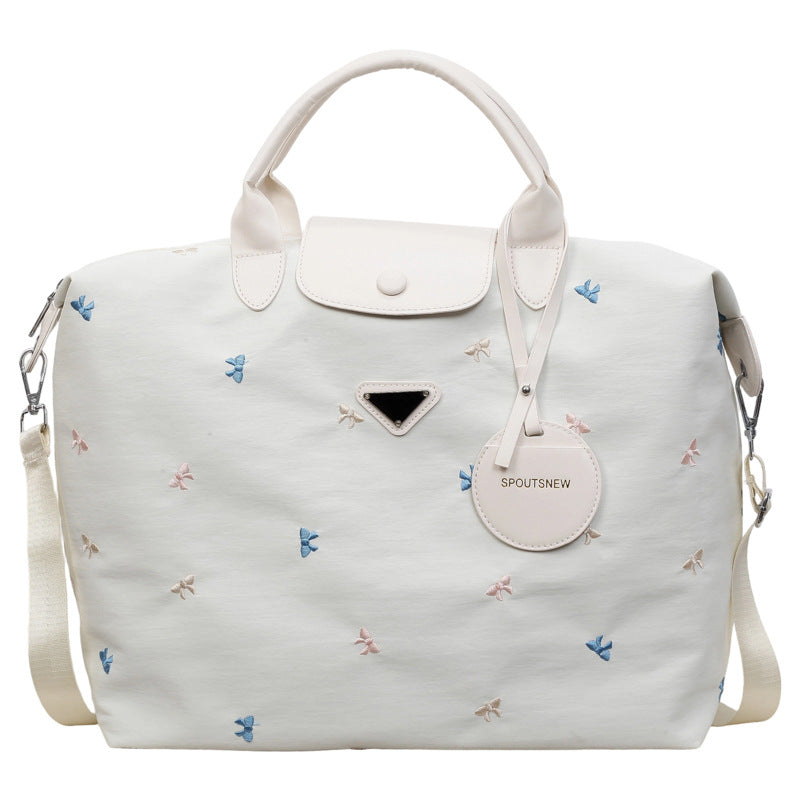 Stylish Embroidered Travel Handbag