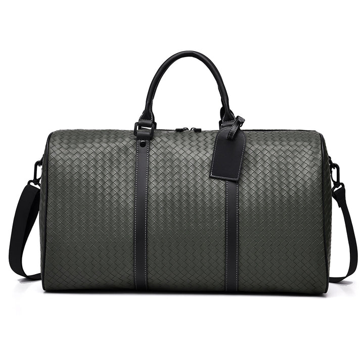 Premium ven Leather Travel Duffel Bowlift
