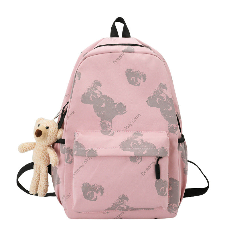 Urban leisure backpack with unique animal motif Bowlift