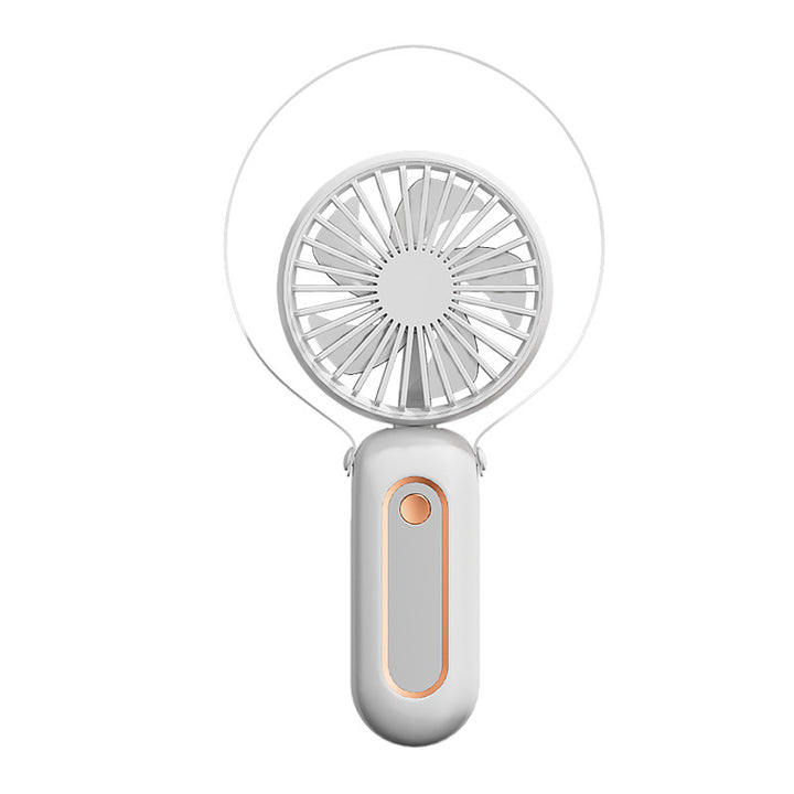 Rechargeable Handheld Mist-Generating Fan Bowlift