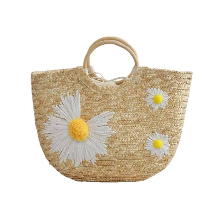 Stylish tote bag with floral accents Bowlift