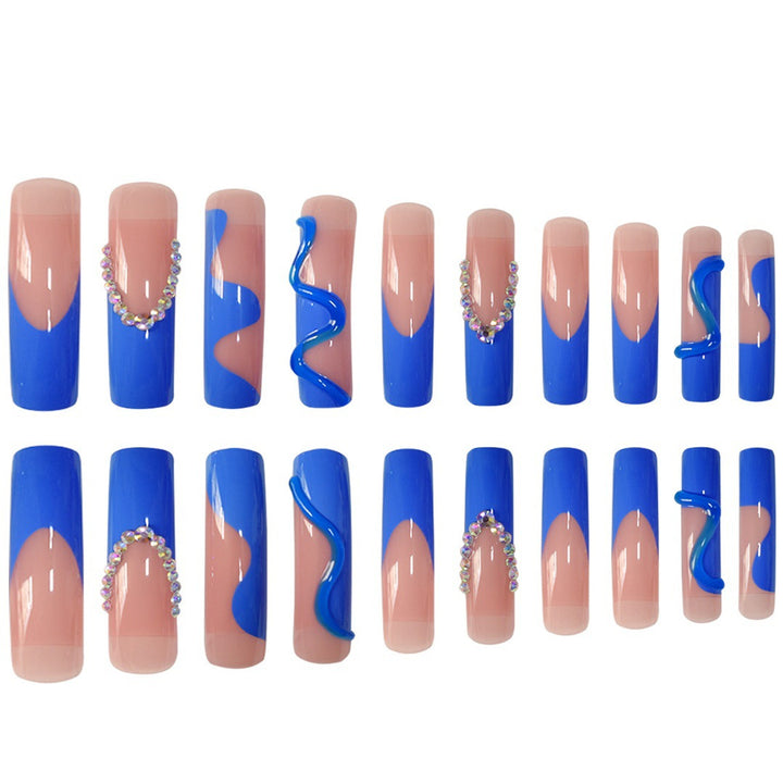 Sculpted Acrylic Nail Design Bowlift