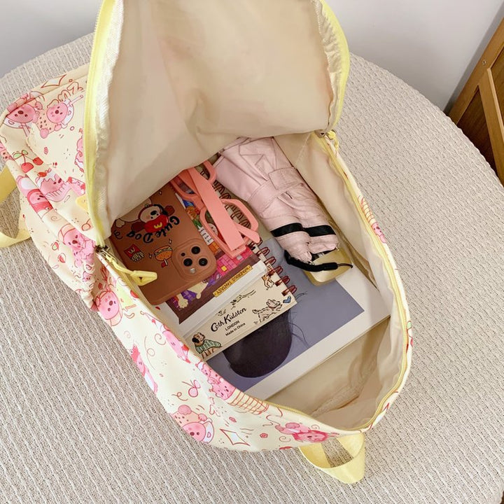 Backpack with Playful Design Bowlift