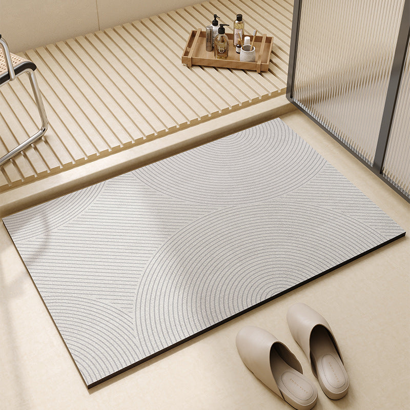 Modern Geometric Bath Mat Bowlift