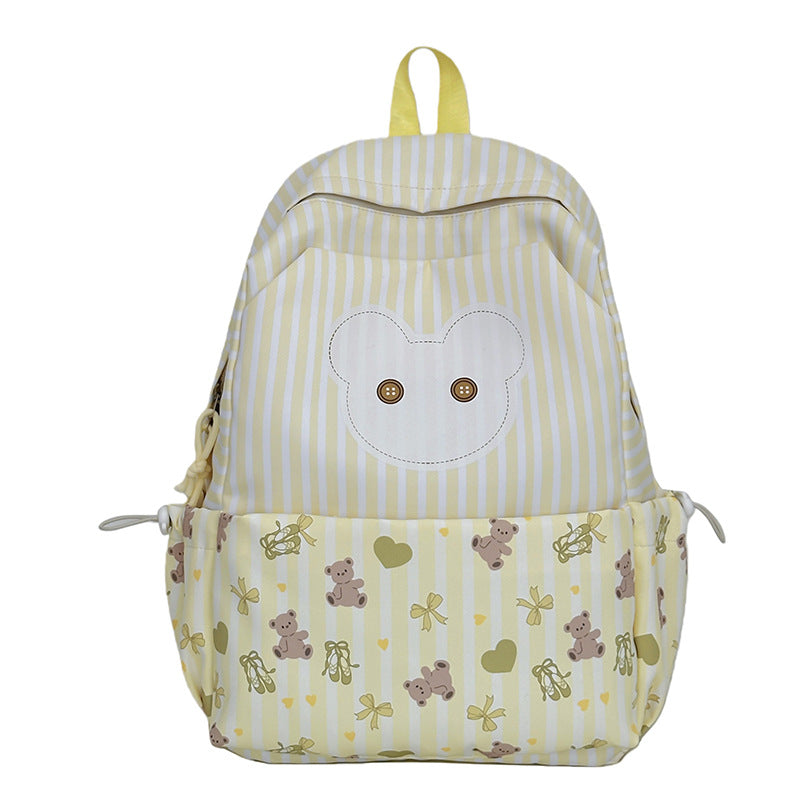 Adorable Bear-Themed School Backpack