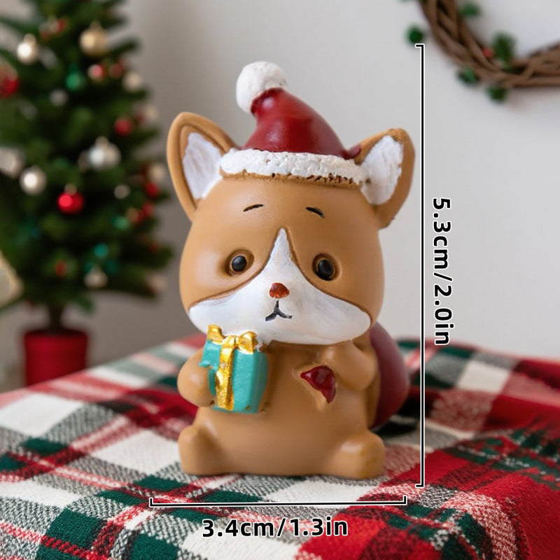 Decorative Christmas figure in sheep design Bowlift