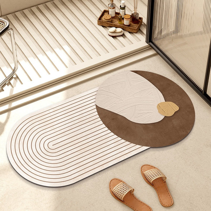 Non-Slip Memory Foam Bath Mat Bowlift