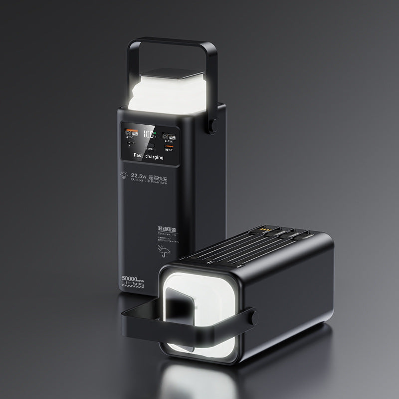 portable fast charger with LED lighting Bowlift
